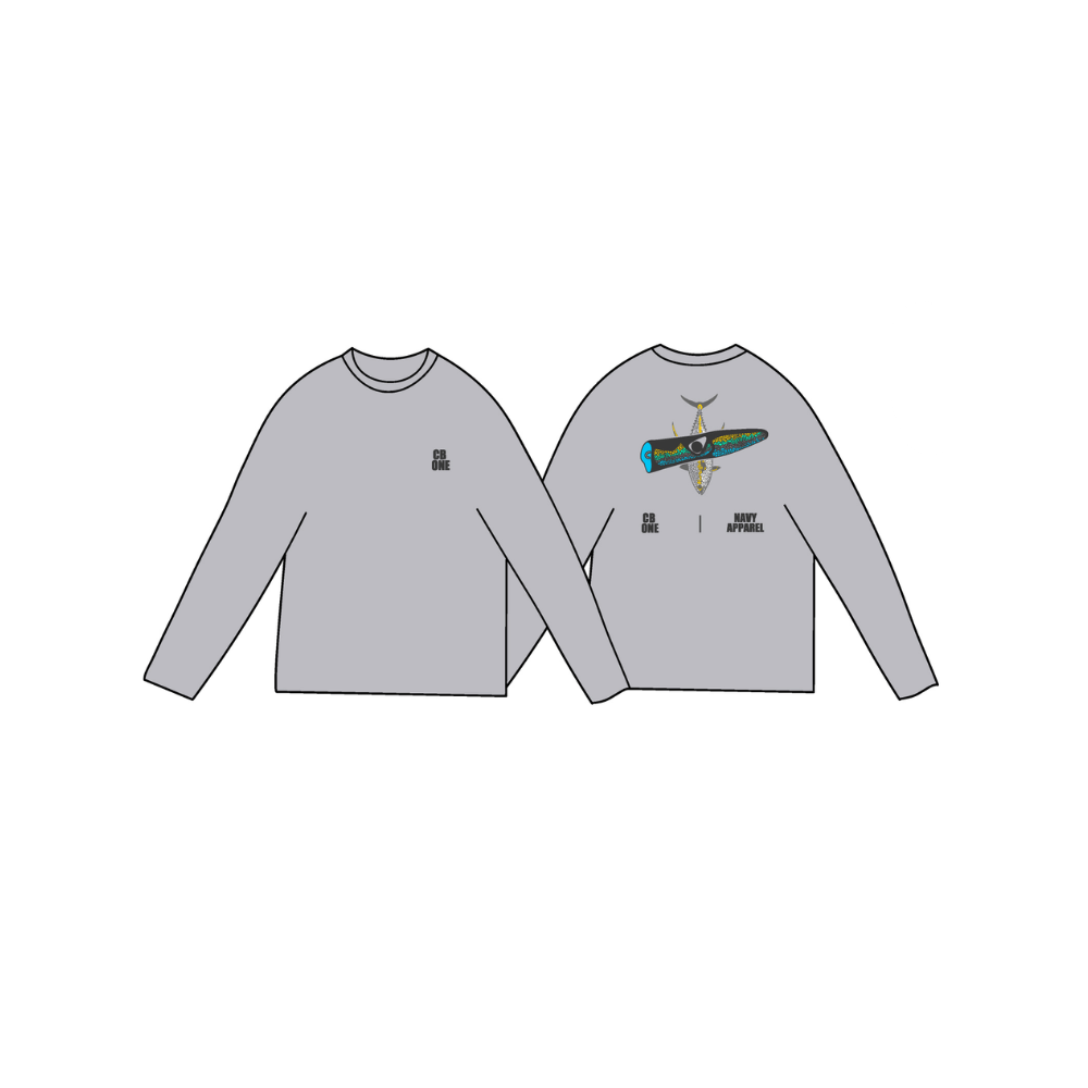 CBONE×NAVY APPAREL ﾊﾞｽﾞｰ･ﾄﾞﾗｲTｼｬﾂ