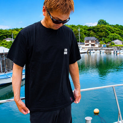 CBONE×NAVY APPAREL ﾊﾞｽﾞｰTｼｬﾂ