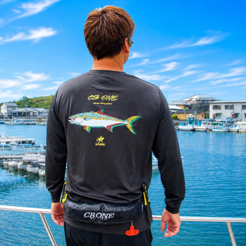 CBONE×NAVY APPAREL ﾋﾗﾏｻﾄﾞﾗｲTｼｬﾂ